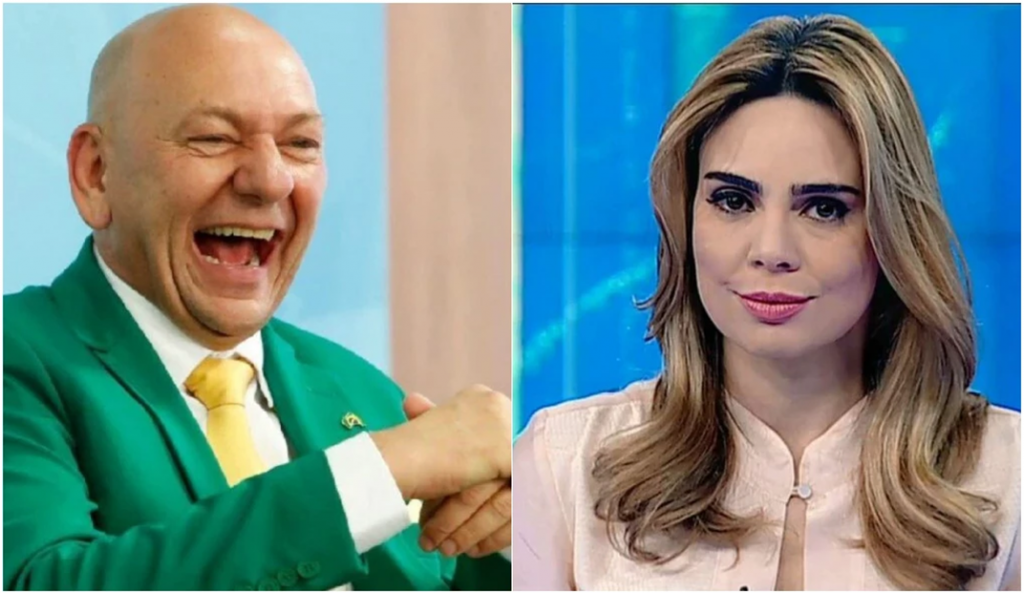 Luciano Hang rebate Sheherazade e lhe sugere procurar emprego na "TV Cubavisión"