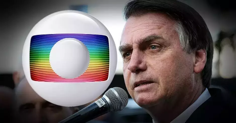 "Corrupção para valer é com a família Marinho", diz Bolsonaro sobre donos da Globo
