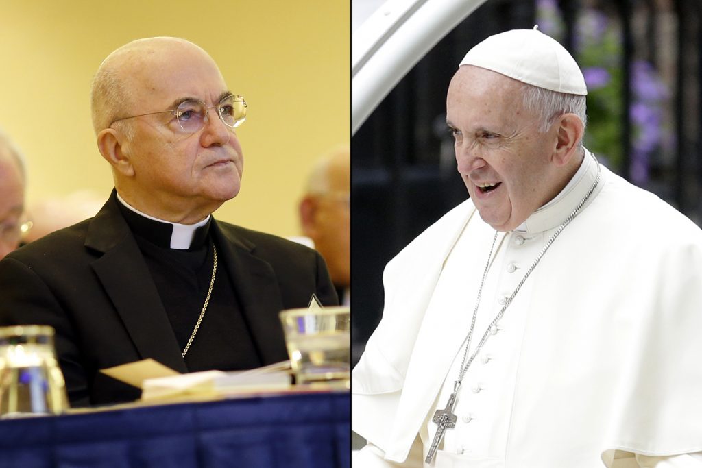 GRAVE: importante arcebispo acusa o Papa de "heresia" por defender união civil gay