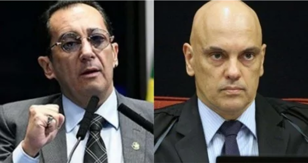 Kajuru apresenta pedido de impeachment de Moraes e critica "instrumento de mordaça"