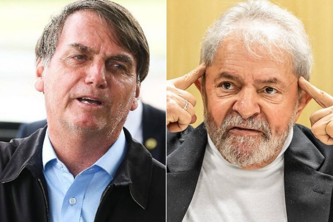 Bolsonaro rebate Lula: 