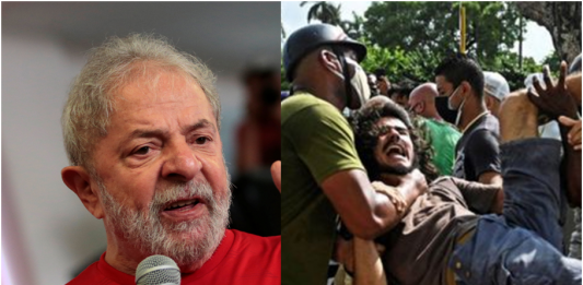 Lula defende o governo comunista de Cuba e chama protestos de mera "passeata"