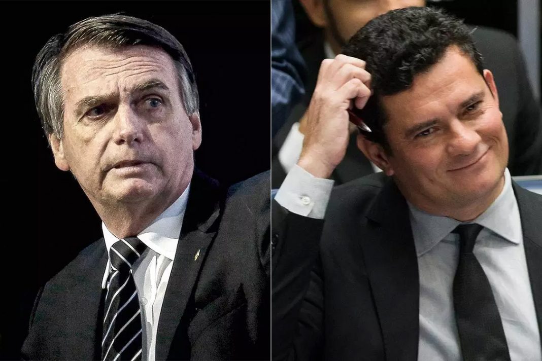 Bolsonaro sobre atuação de Moro no caso Adélio: “Nenhum empenho em solucionar