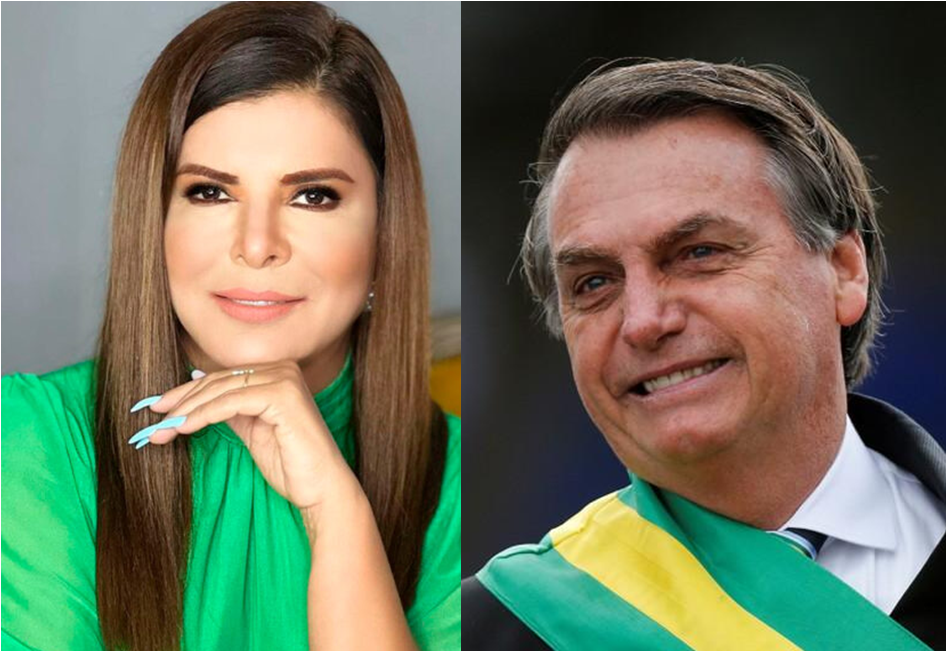 Mara Maravilha declara apoio a Bolsonaro: "Retroceder não; a hora é agora!"