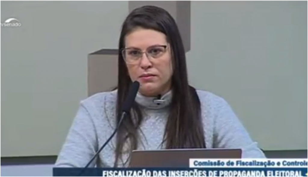 Vídeo: Bárbara Te Atualizei se emociona em audiência: "Por favor, Senado, socorro"