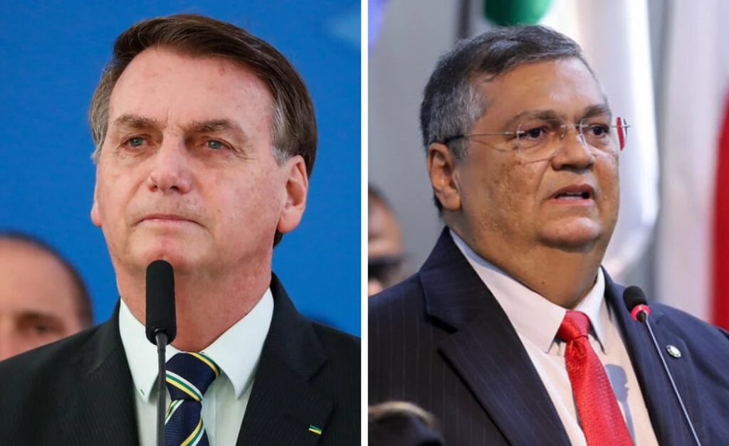 Bolsonaro diz que Dino "se impõe pelo medo e por ameaças" contra a sociedade